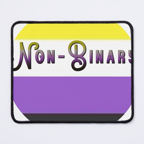 Item preview, non binary designed and sold by Foxlindesigns.