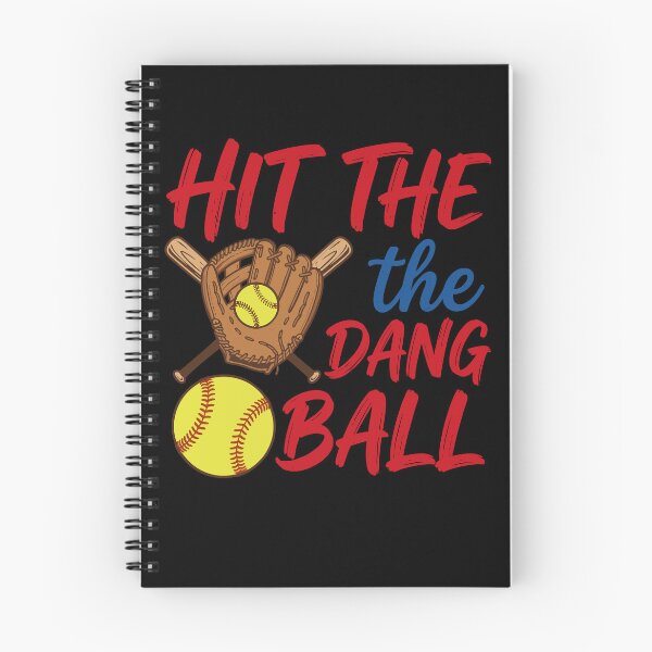 Item preview, Hit The Dang Ball Funny Softball Player Coach designed and sold by KroghDs.