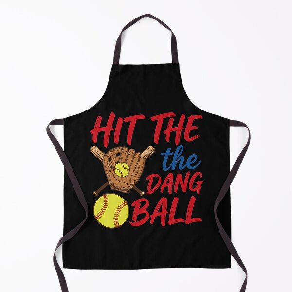 Item preview, Hit The Dang Ball Funny Softball Player Coach designed and sold by KroghDs.