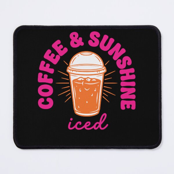 Item preview, Iced Coffee and Sunshine Retro Summer Women designed and sold by KroghDs.