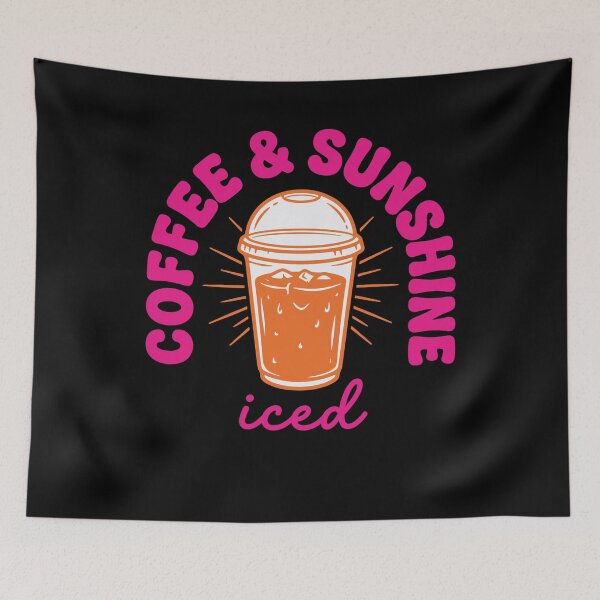 Item preview, Iced Coffee and Sunshine Retro Summer Women designed and sold by KroghDs.