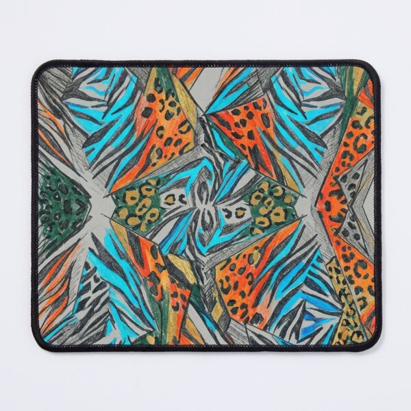 Item preview, Modern Geometric Mixed Animal Print Abstract designed and sold by TaiwanMemory.