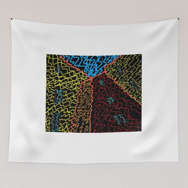 Item preview, Multi-Colored Forest Scribble designed and sold by J-Mindful.