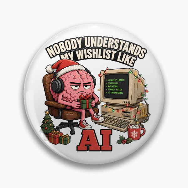 Item preview, Nobody Understands My Wishlist AI Christmas Humor designed and sold by chattsuede.