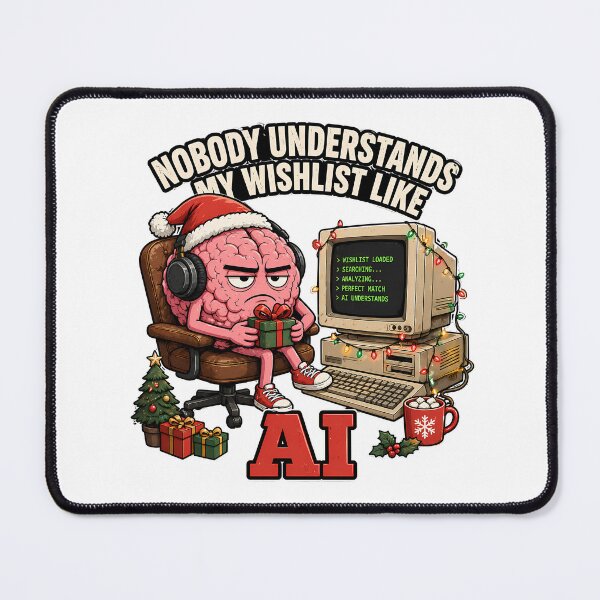 Item preview, Nobody Understands My Wishlist AI Christmas Humor designed and sold by chattsuede.