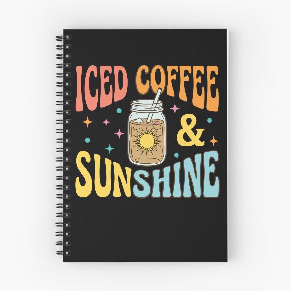 Item preview, Iced Coffee & Sunshine Retro Summer Groovy designed and sold by KroghDs.