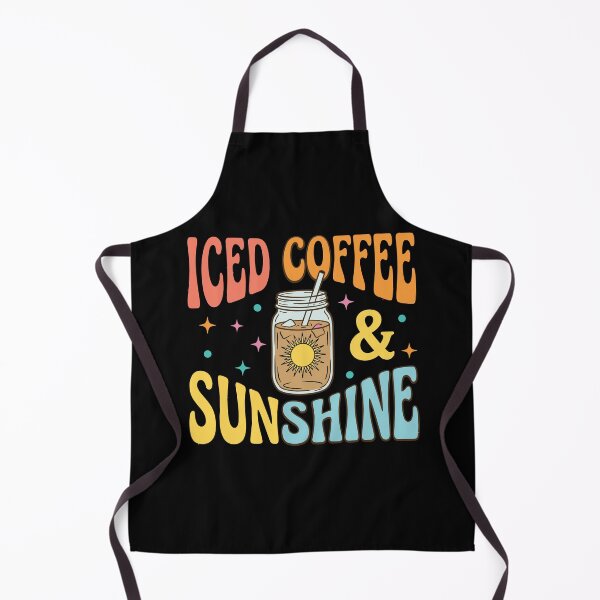 Item preview, Iced Coffee & Sunshine Retro Summer Groovy designed and sold by KroghDs.
