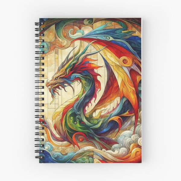 Item preview, Klimt Dragon designed and sold by Foxlindesigns.