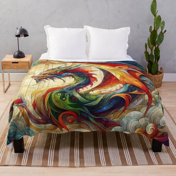 Item preview, Klimt Dragon designed and sold by Foxlindesigns.
