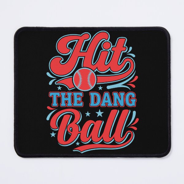 Item preview, Retro Baseball Hit the Dang Ball Mom Dad Youth designed and sold by KroghDs.