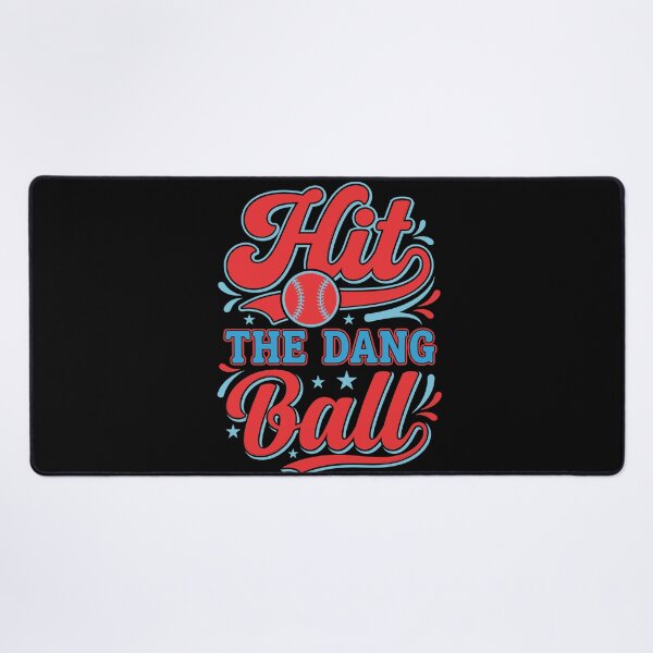 Item preview, Retro Baseball Hit the Dang Ball Mom Dad Youth designed and sold by KroghDs.