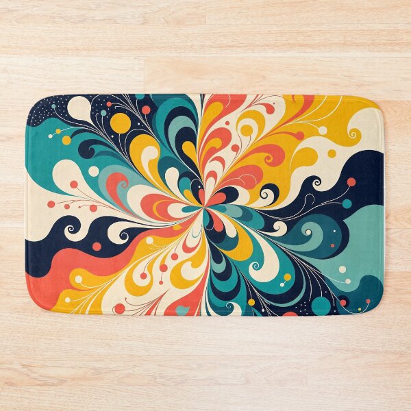 Item preview, Explosion of Colorful Flourishes – Abstract Filigree Art designed and sold by ShaDeS-AI-Art.