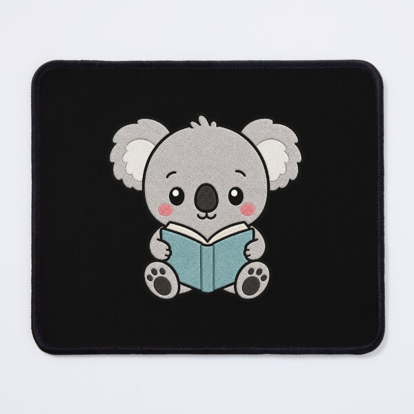 Item preview, Koala Reader – Cute Kawaii Book Lover Design designed and sold by ColorSplash123.