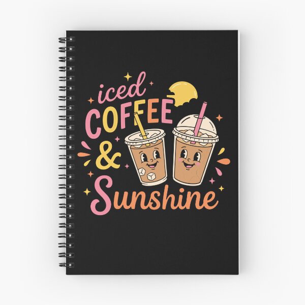 Item preview, Iced Coffee Sunshine Retro Summer Cute Cartoon designed and sold by KroghDs.