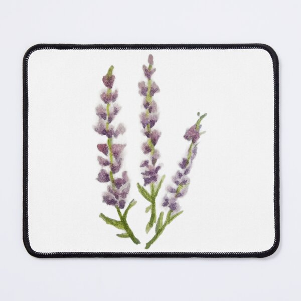 Item preview, Soft Lavender Blooms Watercolor Illustration designed and sold by Lush Brush & Line.