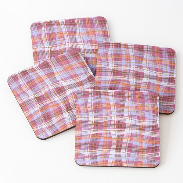 Item preview, Abstract Plaid Pattern – Colorful Distorted Tartan Grid Modern Retro Textile Design designed and sold by Retro Street Studios.
