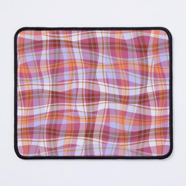 Item preview, Abstract Plaid Pattern – Colorful Distorted Tartan Grid Modern Retro Textile Design designed and sold by Retro Street Studios.