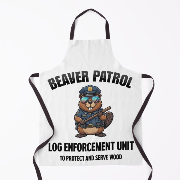 Item preview, BEAVER PATROL. Log Enforcement Unit. designed and sold by Birdie and Flynn.