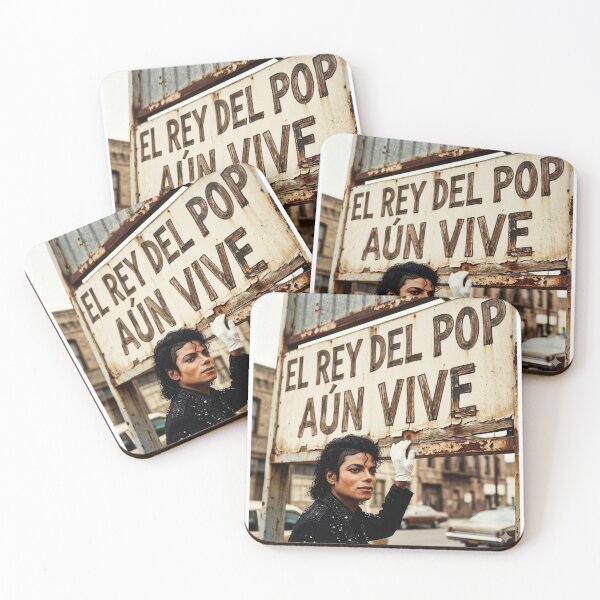 Item preview, Michael Jackson Retro, Rey del pop Vive designed and sold by A touch of creativity.