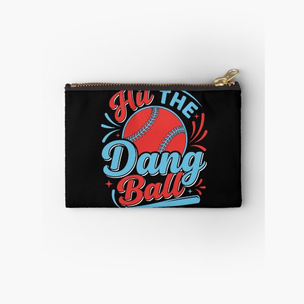 Item preview, Hit the Dang Ball Funny Youth Baseball Mom Dad designed and sold by KroghDs.