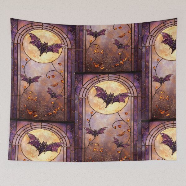 Item preview, Bats, golden Halloween cobwebs designed and sold by BriSher.