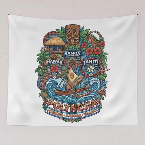 Item preview, POLYNESIAN CULTURE designed and sold by likbatonboot.