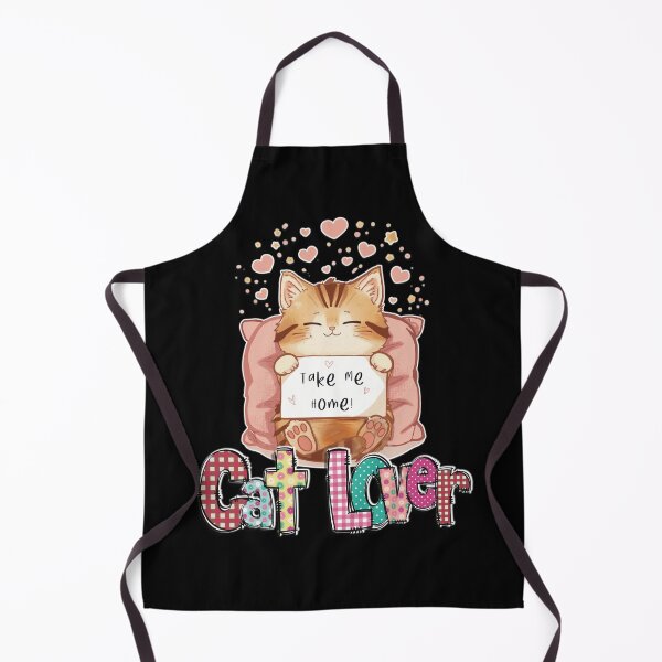 Item preview, Take Me Home Cute Ginger Cat | Patchwork Cat Lover Art designed and sold by StudioNoRule.