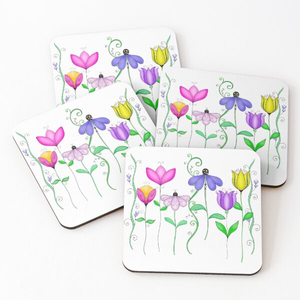 Item preview, Whimsical Spring Garden designed and sold by NotPrettyinPink.