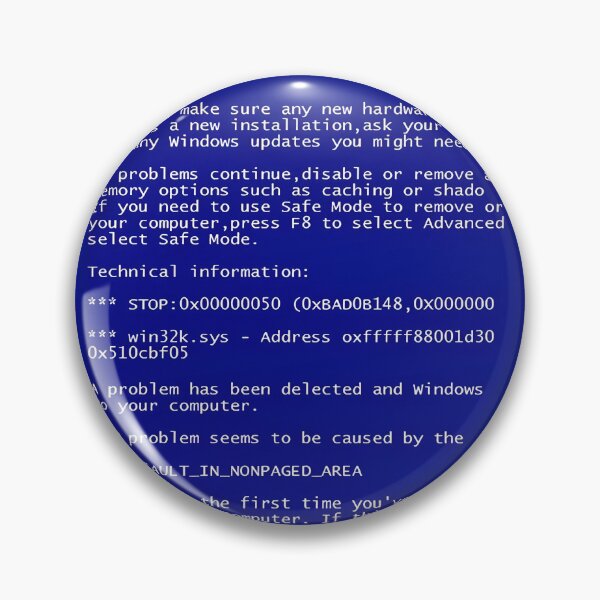 Item preview, Blue Screen Bug designed and sold by AnzDigital.
