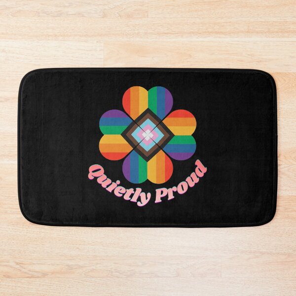 Item preview, Quietly Proud Clover Leaf Minimal LGBTQ Pride Design Subtle Support Gift designed and sold by Im-Ara.
