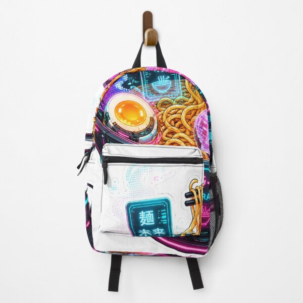 Item preview, Cyber Neon Ramen - Tokyo Future Food designed and sold by KS Stamped.