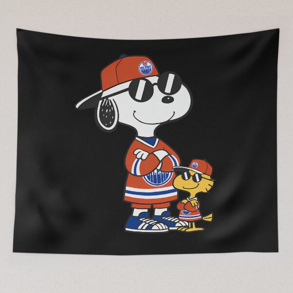 Item preview, Snoopys Edmontons Oilerss designed and sold by Thamngan.