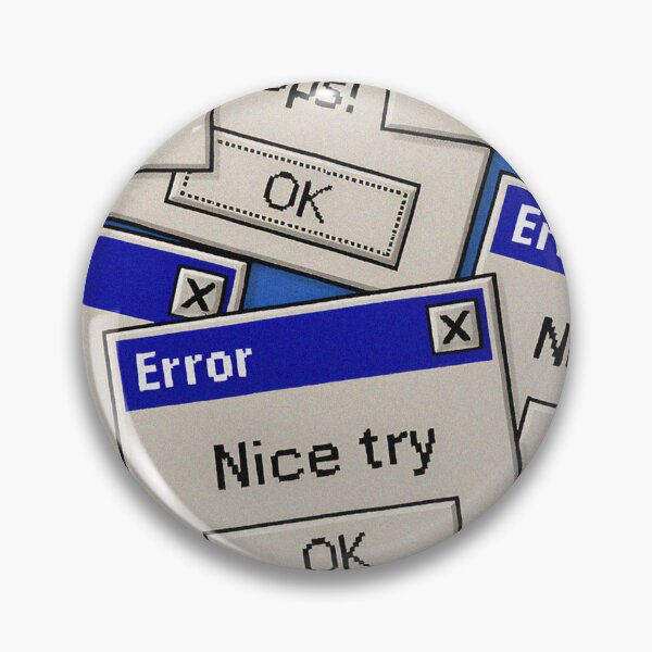 Item preview, Error window designed and sold by AnzDigital.