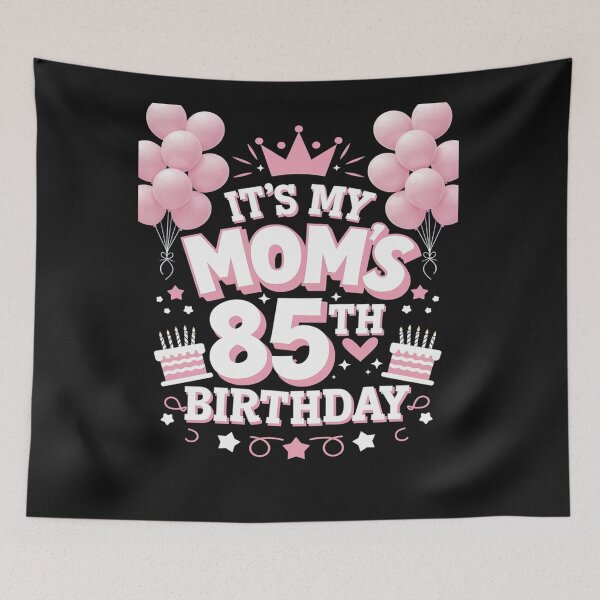 Item preview, Balloons It's My Mom's 85th Birthday 1940 85 Years Old designed and sold by Thamngan.