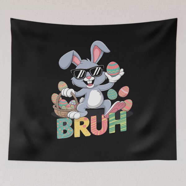 Item preview, Bruh Dabbing Rabbit Easter Day Eggs Dab Boys Girls Kid designed and sold by Thamngan.