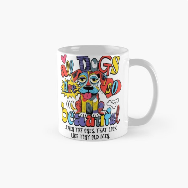 Item preview, All Dogs Are So Beautiful – Colorful Mixed Breed Puppy Art designed and sold by GenZFashion000.