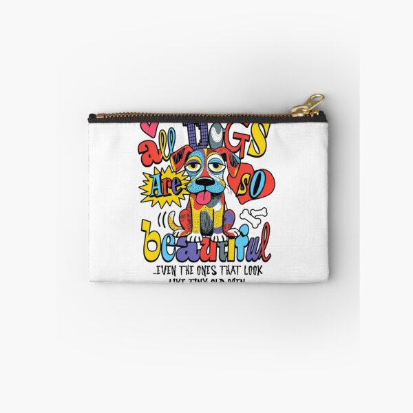 Item preview, All Dogs Are So Beautiful – Colorful Mixed Breed Puppy Art designed and sold by GenZFashion000.