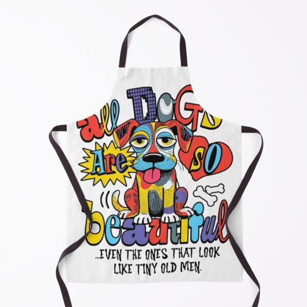 Item preview, All Dogs Are So Beautiful – Colorful Mixed Breed Puppy Art designed and sold by GenZFashion000.