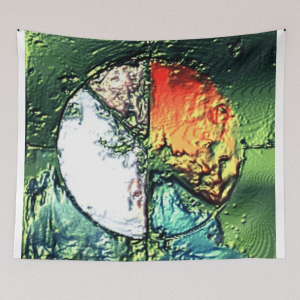 Item preview, Abstract Fluidic Texture TF 1.4 colorful geometric abstract design designed and sold by SmashingDeals.