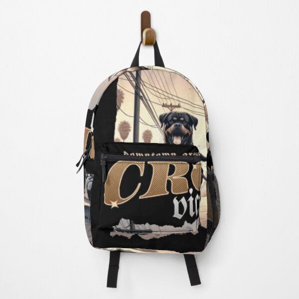 Item preview, Downtown Groove – Bold Rottweiler & Tattooed Character Graphic designed and sold by GenZFashion000.