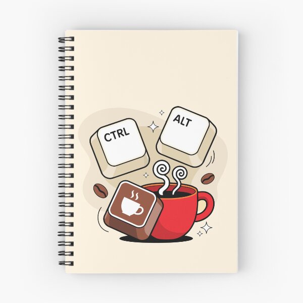 Item preview, Ctrl + Alt + Coffee designed and sold by DoraTora.