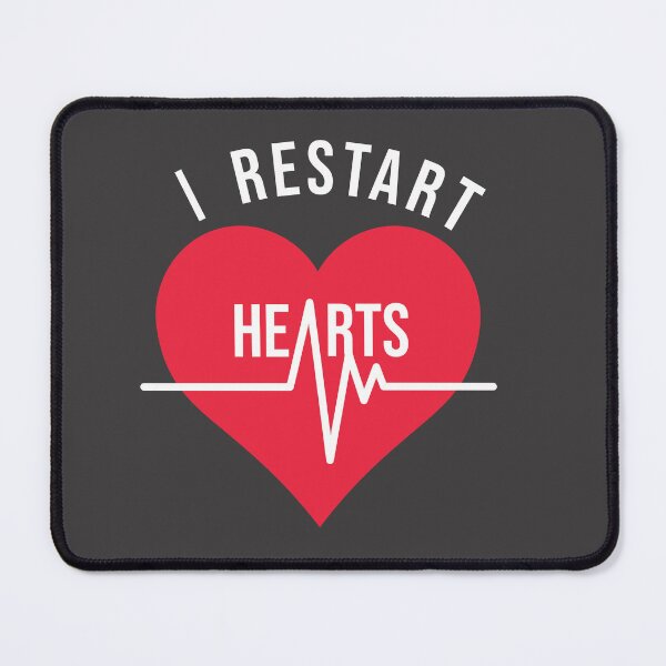 Item preview, I Restart Hearts Nurse T-Shirt – Cardiac Nurse ECG Heart Design Gift designed and sold by jananinaveen.