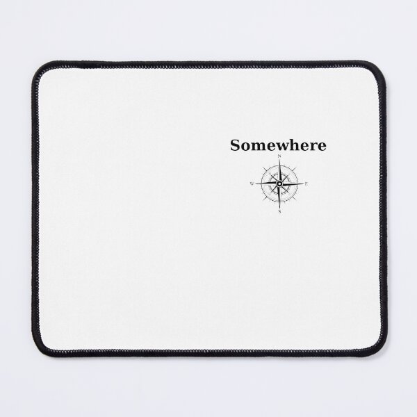 Item preview, Simple message - somewhere but with a compass designed and sold by SimpleDesign111.
