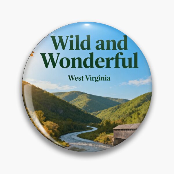 Item preview, Wild and Wonderful West Virginia designed and sold by KreativeCrow.