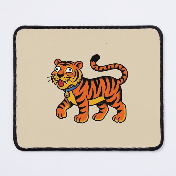 Item preview, Derpy Tiger Tattoo designed and sold by Thunderbelts.