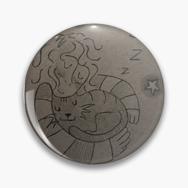 Item preview, Sleeping Cat Original Artwork designed and sold by Goomba11.