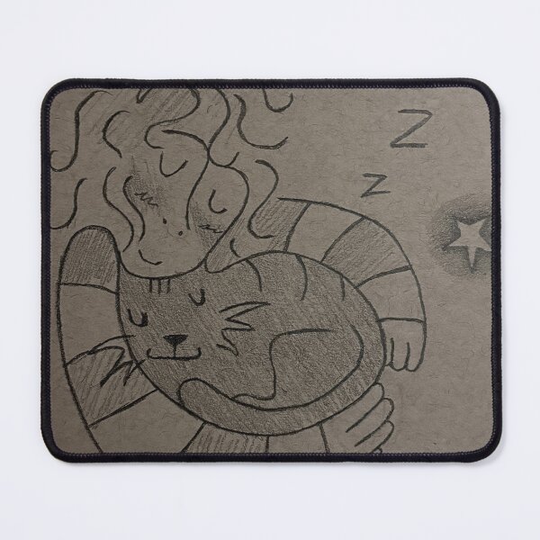 Item preview, Sleeping Cat Original Artwork designed and sold by Goomba11.