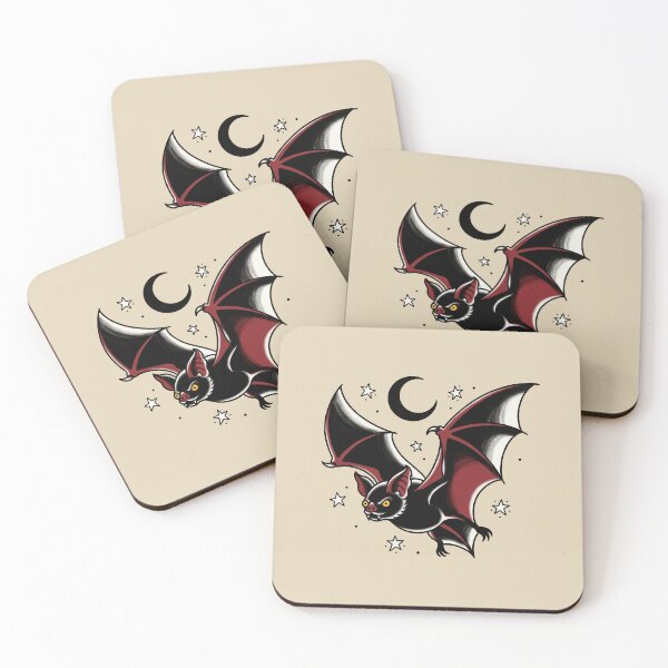 Item preview, Bat Flying Tattoo designed and sold by Thunderbelts.