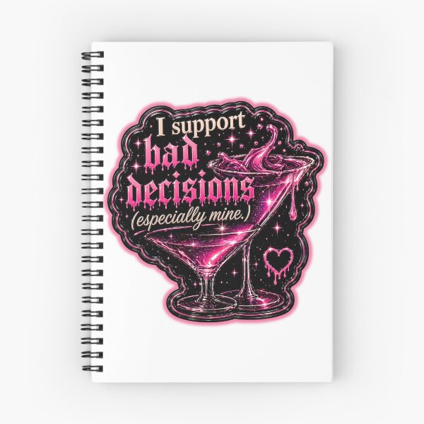 Item preview, I Support Bad Decisions Sticker designed and sold by Onyx Chaos.