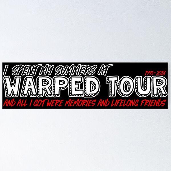 Warped Tour Posters for Sale